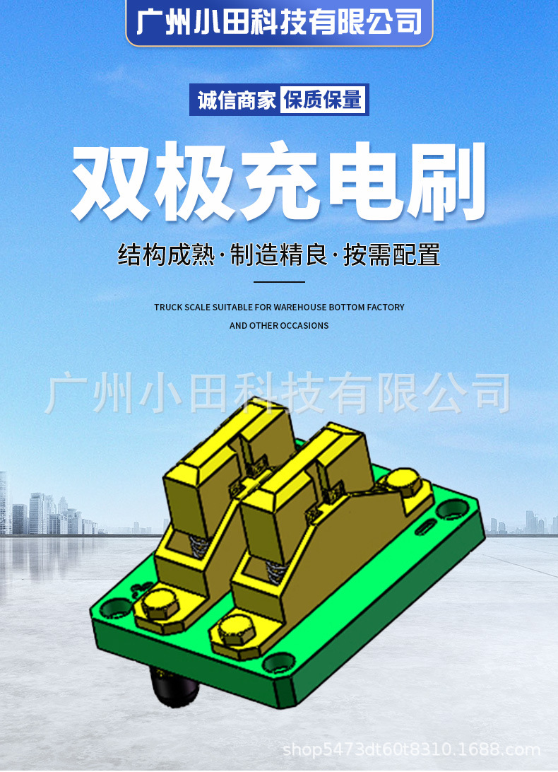 100A双极充电刷 01款